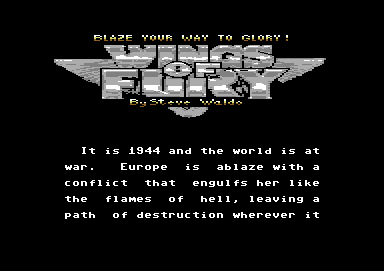 Wings of Fury screenshot 3 for Commodore 64
